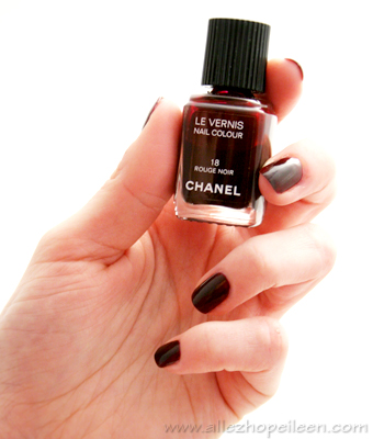 Kiko dupe du vernis Rouge Noir de Chanel en moins cher | Allez hop Eileen !