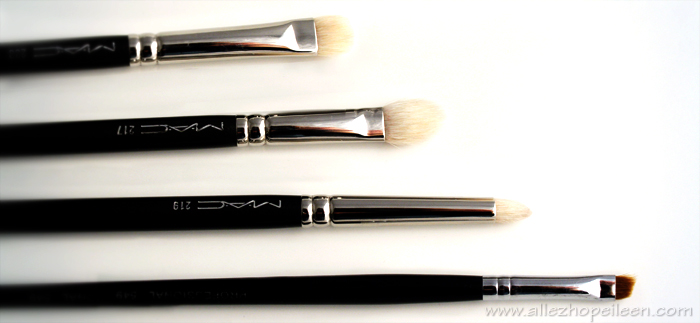 Les pinceaux de base pour le maquillage des yeux
