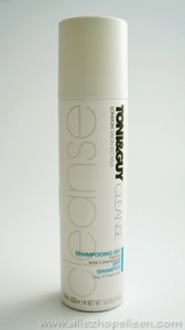 Shampooing sec Toni and Guy