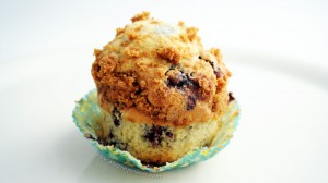 Recette de muffins aux myrtilles