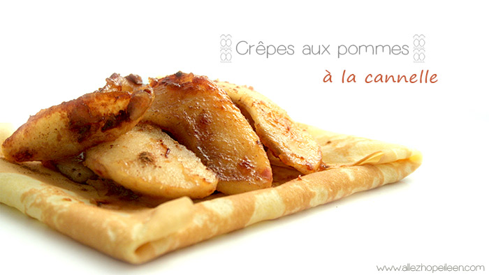 Photo crepes pommes cannelle