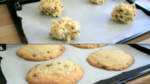 Recette de cookies americains