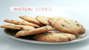 Recette de cookies americains