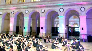entrainement Nike au palais Brongniart