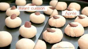 recette amaretti petit four aux amandes