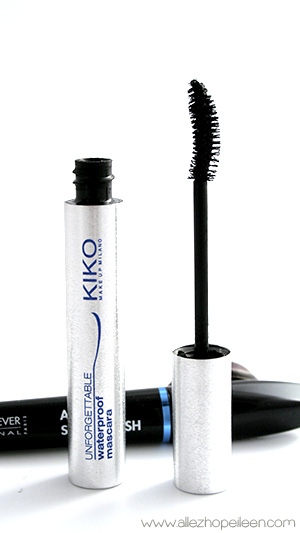 Comparatif mascara waterproof Kiko et Make up forever