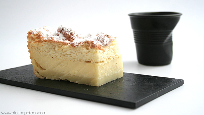 recette gateau magique à la vanille