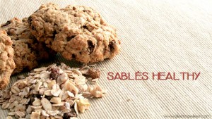 recette de sables healthy aux flocons avoine