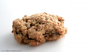 recette de sables healthy aux flocons avoine