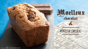 Recette moelleux chocolat et pepites de chocolat