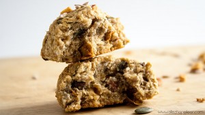 Recette cookies poires graines Vegan