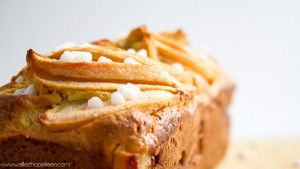 Recette cake aux poires healthy