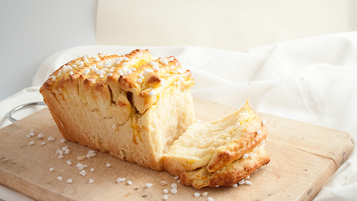 Recette brioche à effeuiller vanille