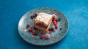 Recette moelleux amandes fruits rouges