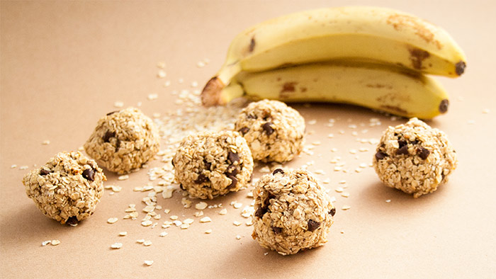 Recette boulettes energie banane flocons avoine