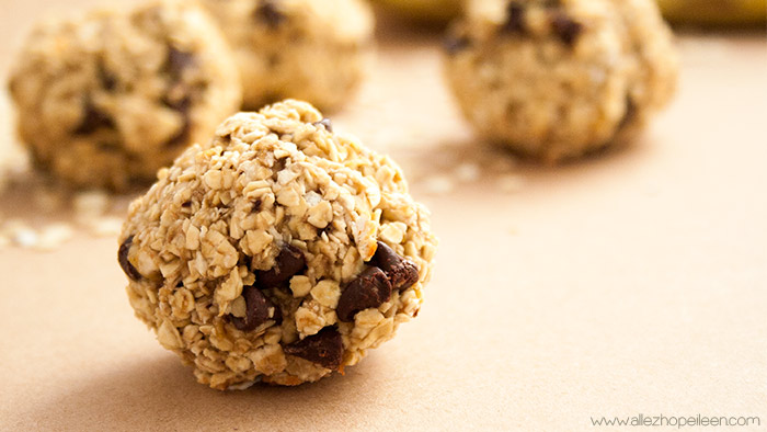 Recette boulettes energie banane flocons avoine