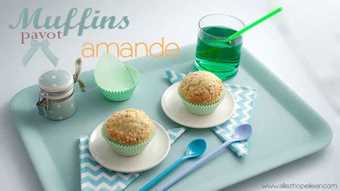 Recette muffins moelleux amande pavot