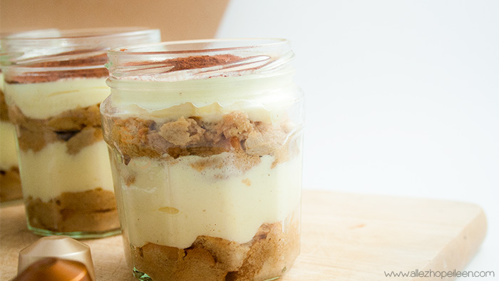 Recette tiramisu original in a jar