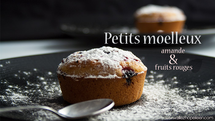 Recette moelleux fruits rouges amande