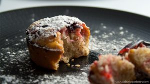 Recette moelleux fruits rouges amande