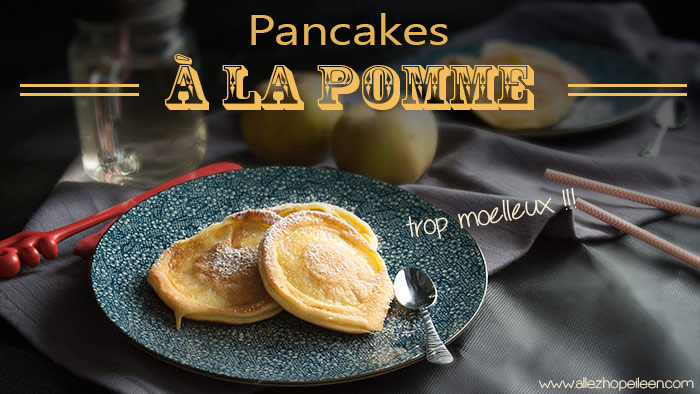 Recette pancakes moelleux pommes mascarpone