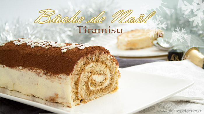 Recette Buche de Noel au tiramisu de C. Felder