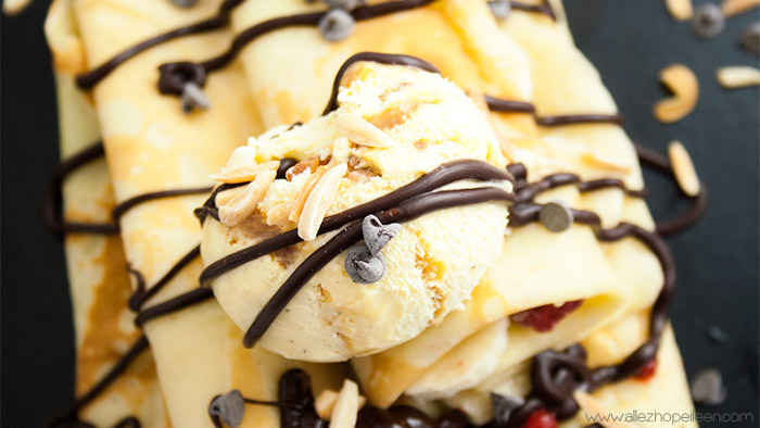 Recette crepes sucrees chocolat banane