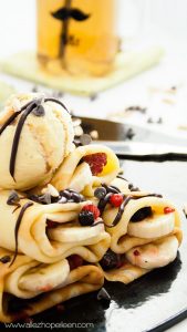 Recette crepes sucrees chocolat banane