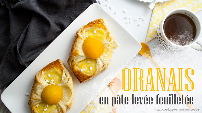 Recette oranais croissants abricot pate levee feuilletee