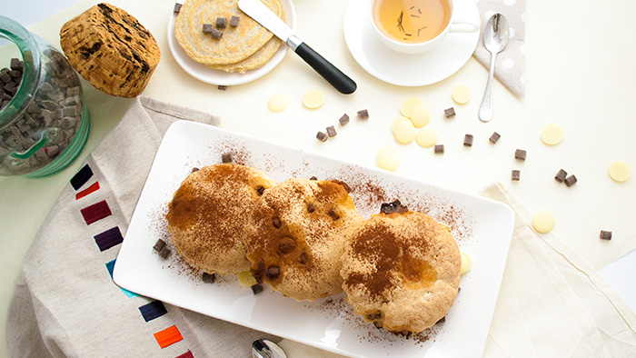 Recette petits pains aux trois chocolats