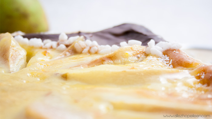 Recette tarte aux poires amande