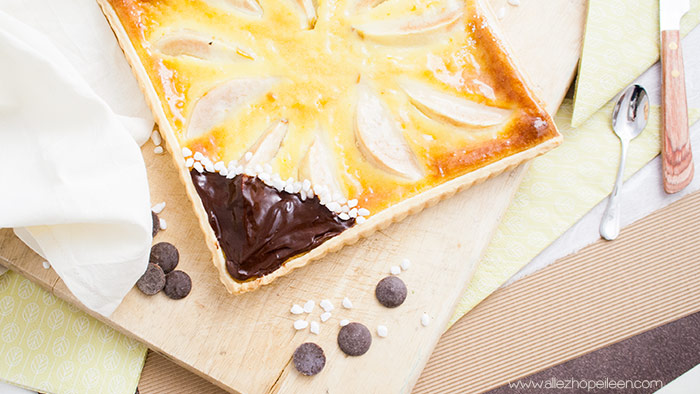 Recette tarte aux poires amande