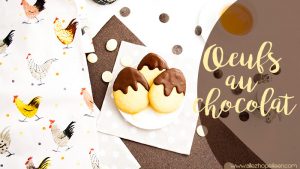 Recette sables paques oeufs chocolat