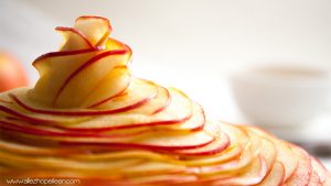 Recette inspiration tarte aux pommes Cedric Grolet