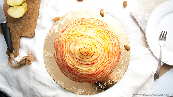 Recette inspiration tarte aux pommes Cedric Grolet