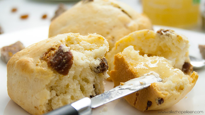 Recette scones figues raisins