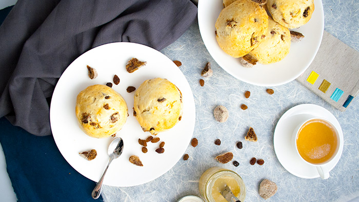 Recette scones figues raisins