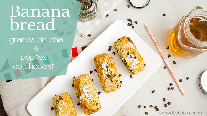 Banana Bread Graines de Chia