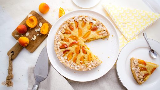 Recette tarte aux abricots creme d'amandes