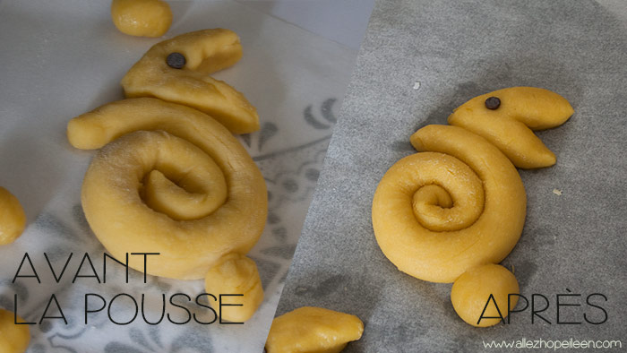 Recette lapins brioche paques