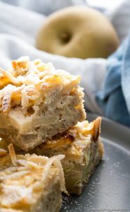Gateau healthy pommes amandes